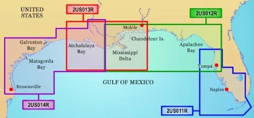 Garmin BlueChart g2 Mobile/Lake Charles Salt/Freshwater Map Micro Card ürün görseli 1