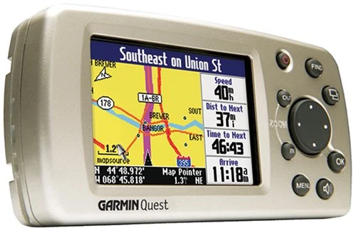 Garmin Quest Deluxe 2.2-Inch Portable GPS Navigator ürün görseli 1
