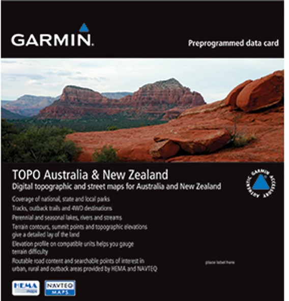 Garmin topo australia ve yeni zealand mikrosd + $150 ürün görseli 1