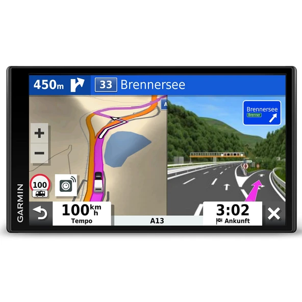 Garmin navigasyon cihazı, siyah, 7 inç (17,8 cm) ürün görseli 1