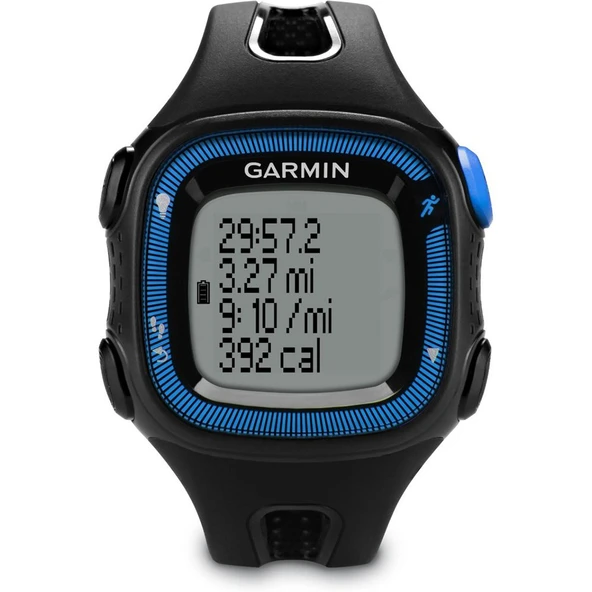 Garmin Forerunner 15 Sche Large, Black / Blue ürün görseli 1
