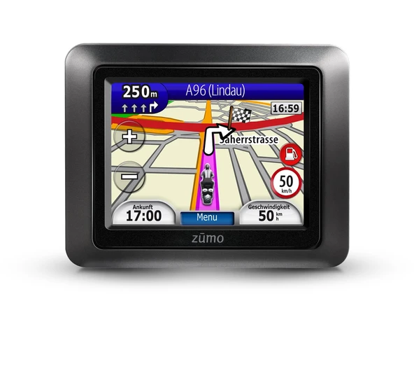210 CE motosiklet navigasyon cihazı için Garmin (8,9 cm (3,5 inç) ekran, Orta Avrupa 22 ülke, su geçirmez IPX-7, Bluetooth) ürün görseli 1