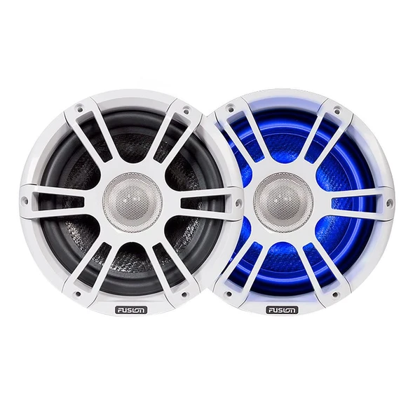 Garmin SG-FL88SPW, Fusion, 8.8" Marine 2 Way Sign Sports Speaker, White, LED (010-01826-00) ürün görseli 1