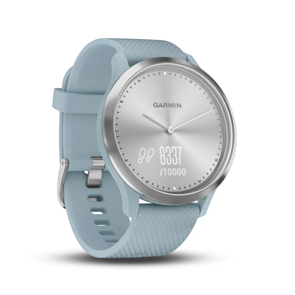 Garmin Kadın vivomove HR Sport Açık Mavi Fitness Takip Cihazı, M ürün görseli 1