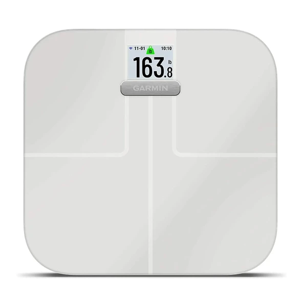 Garmin Index S2, Kablosuz Bağımlılığı ile Akıllı Ölçeği, Vücut Yağı, Kas, Bone Mass, Body Water% ve More, White (010-02294-03) ürün görseli 1