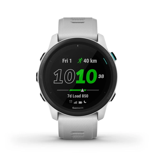 Garmin  Forerunner 745 – Bireysel antrenman planlarına, özel koşu fonksiyonlarına ve antrenman analizine sahip GPS triatlon saati. 1,2" renkli ekran, 1 haftaya kadar pil ömrü ürün görseli 1