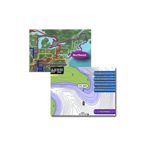Garmin gölleri vizyonu - kuzeydoğu - mikrosd /sd Over $150 ürün görseli 1