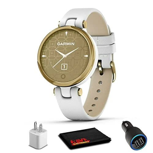 Garmin Lily Sport-Cream Gold/White (010-02384-00) 6Ave Travel & Temizlik Kit ürün görseli 1