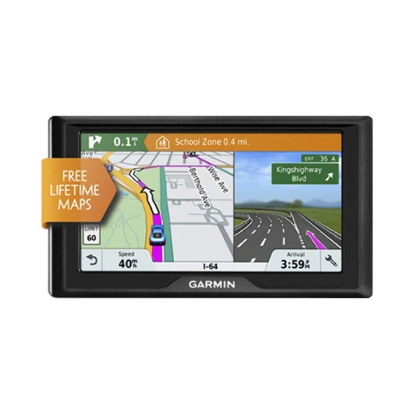 Garmin 010-N1679-06 Drive 61LM with Lifetime US and Canada Maps ürün görseli 1