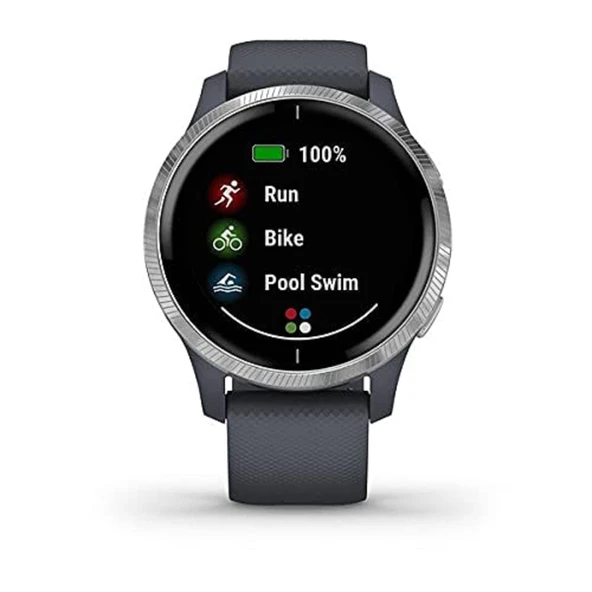 Garmin Venu Sportswatch, Granit/Silver REFURB ürün görseli 1