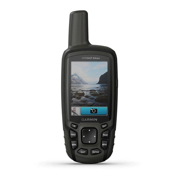 Garmin GPSMAP 64csx, Altimeter, Compass ve 8 MP Camera ile Eltimeter, Preloaded with TopoActive Maps ürün görseli 1