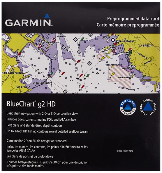 Garmin BlueChart g2 Güneydoğu Karayipler Saltwater Haritası ürün görseli 1