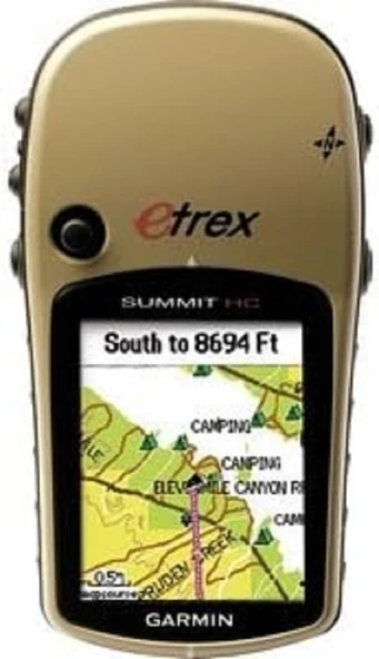 Garmin eTrex Summit HC İngilizce ve Fransızca manuel / paketleme ürün görseli 1