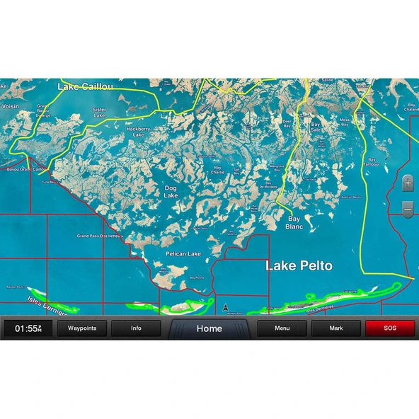 Garmin Standard Mapping - Louisiana Central Premium Micro /SD. [010-C1169-00] ürün görseli 1