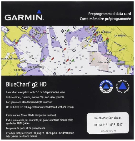 BlueChart g2 Southwest Caribbean - Micro ürün görseli 1