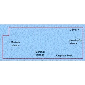 Garmin Bluechart MUS027R - Hawaii Adaları - Garmin Data Card ürün görseli 1