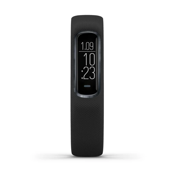 Garmin vivosmart 4 fitness takipçisi - şık tasarım, bilekten kalp atış hızı ölçümü, uyku analizi, 010-01995-00, siyah, S/M ürün görseli 1
