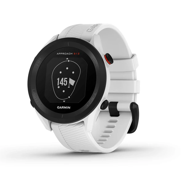 Garmin Yaklaşım S12, Easy-to-Use GPS Golf Watch, 42k + Yüklü Dersler, Beyaz, 010-02472-02 ürün görseli 1