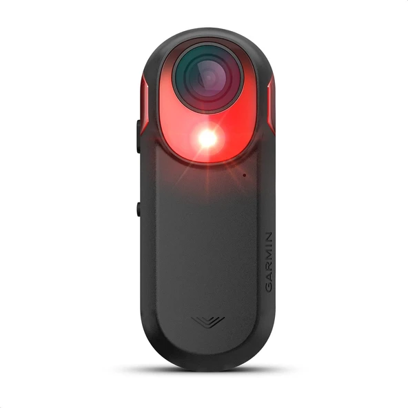Garmin Varia RCT716 - olayları kaydetmek ve saklamak için entegre araç kamerasına sahip radar. Yaklaşan araçlara karşı uyarır; 16 GB SD hafıza kartı dahil 5 lümenli STVZO arka lamba ürün görseli 1
