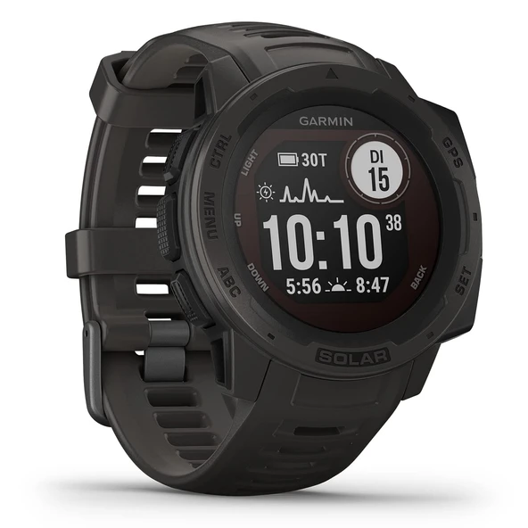 Garmin Instinct SolarTedition Akıllı Saat Siyah ürün görseli 1