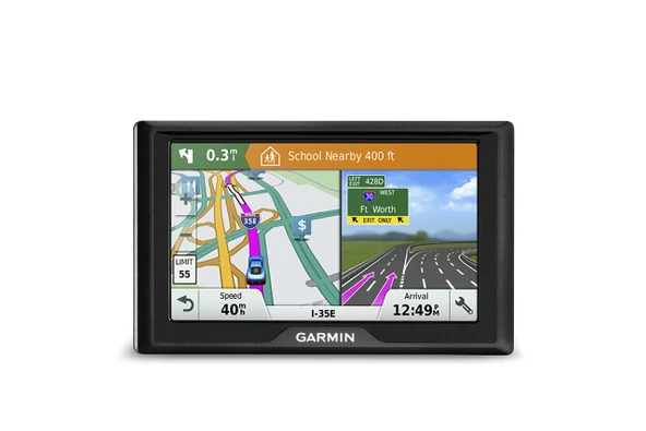 Garmin 010-0167:51B Drive 51 ABD LM GPS Navigator System with Lifetime Maps, Talkingn Turn-by-Turn Road, Direct Access, Sürücü Uyarıları, TripAdvisor ve Foursquare Data ürün görseli 1