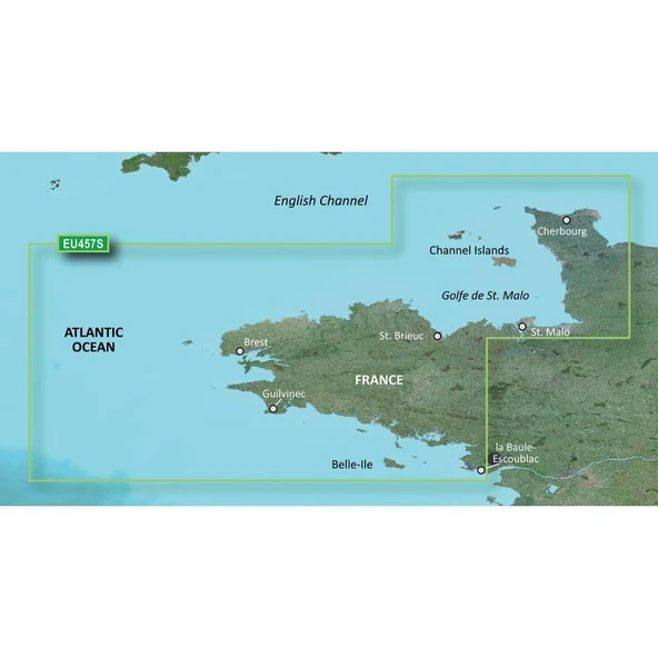 Garmin Veu457s Bretagne Bluechart G2 Vision ürün görseli 1