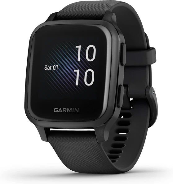 Garmin Venu Sq Music - müzik çalar, 1,3" dokunmatik ekran, sağlık takip cihazı ve spor uygulamaları, kalp atış hızı ölçümü, 6 günlük pil ömrü, temassız ödeme özelliğine sahip su geçirmez akıllı saati ürün görseli 1
