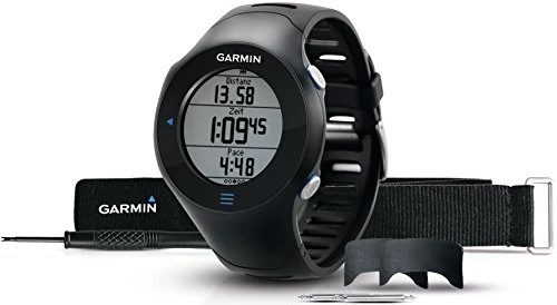 Garmin Forerunner 610-GPS Laufuhr (Geschwindigkeits-/Streckenmessung, inkl. Herzfrequenz-Brustsgurt) ürün görseli 1