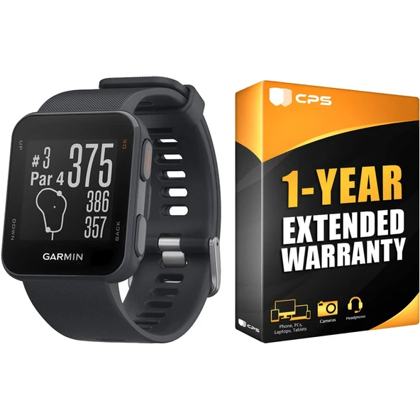 Garmin Yaklaşım S10 Hafif GPS Golf İzle, Granit Blue - (010-02028-02) w/ 1 YR CPS Geliştirilmiş Koruma Paketi ürün görseli 1