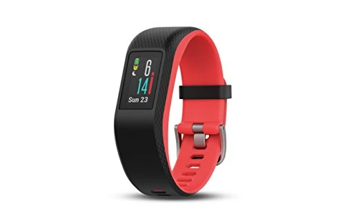 Garmin vívosport, Fitness/Activity Tracker with GPS and Heart Rate Watch, Pink ürün görseli 1