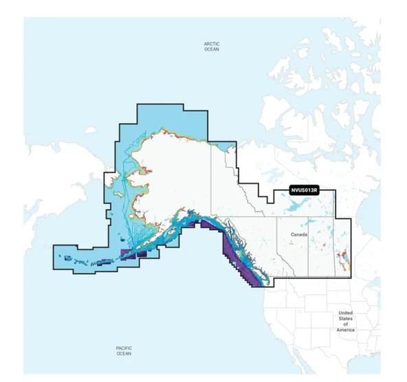 Garmin Navionics Vision+ West Canada, Alaska [010-C1485-00] ürün görseli 1