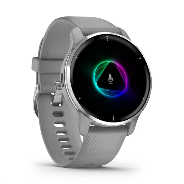Garmin Venu 2 Plus – Bluetooth telefon ve sesli yardım özellikli GPS fitness akıllı saati. Ultra keskin 1,3" AMOLED dokunmatik ekran, fitness fonksiyonları, Music Pay ürün görseli 1