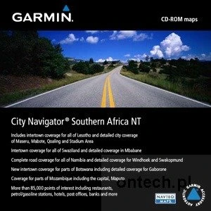 Garmin City Navigator 2010 Güney Afrika Harita CD-ROM (Windows veya Mac) ürün görseli 1