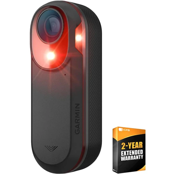 Garmin 010-02474-00 Varia RCT715 Arkaview Radar with Camera and Tail Light | Resmi ABD Ortak Modeli | Sche with 2 YR CPS Advancedd Protection Pack ürün görseli 1