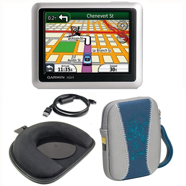 Garmin nüvi 1200 3.5-Inch GPS Navigator with Perform Case, Friction Mount and USB Cable ürün görseli 1