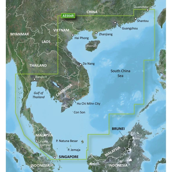 Garmin Bluechart G2 - HAE004R - Hong Kong South China Sea - Data Card ürün görseli 1