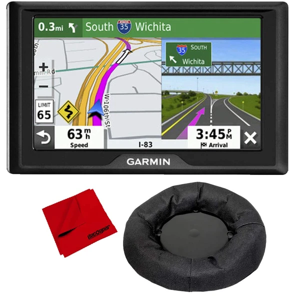 Garmin Drive 52 5" GPS Navigator (US & Kanada) Kiloed GPS Dash Mount + More ürün görseli 1