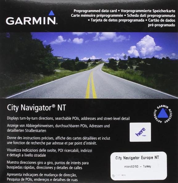 Garmin City Navigator 2012 Türkiye Harita Micro ürün görseli 1