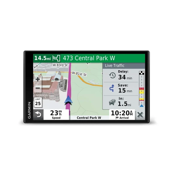 Garmin DriveSmart 65 6.95-Inch GPS Navigator with Bluetooth, Wi-Fi ve Trafik Uyarıları ürün görseli 1