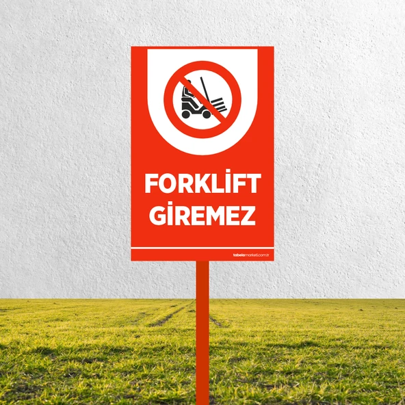 Forklift Giremez Levhası - Resim 2