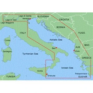 Garmin Bluechart MEU014R İtalya Adriyatik Denizi ürün görseli 1