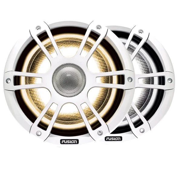 Fusion Signature Series 3, SG-FL882SPW Spor Beyaz 8.8 inç Deniz Konuşmacıları, CRGBW LED Aydınlatma ile, bir Garmin Brand ürün görseli 1