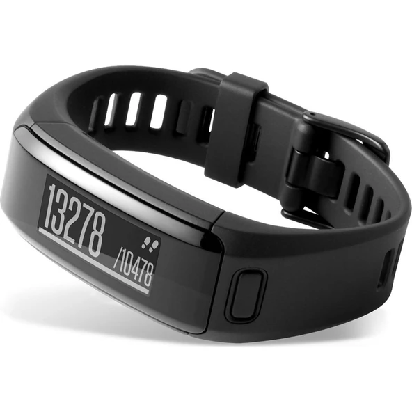 Garmin 010-01955-09 vívosmart HR Etkinliği X-Large Fit - Black ürün görseli 1