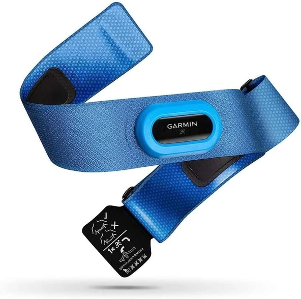 Garmin 010-12342-00 HRM-Swim göğüs kemeri ANT, Mavi ürün görseli 1