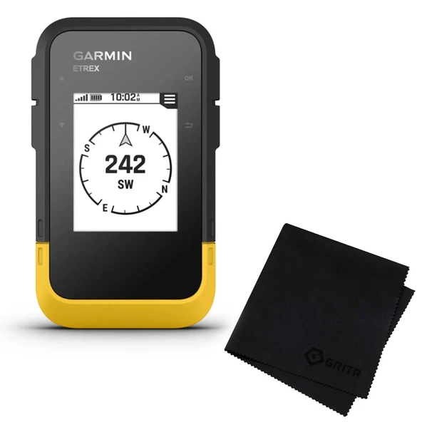 Garmin eTrex SE GPS Su ısıtıcısı IPX7 Hafif Compact Kablosuz Connectivity Hiking El Navigator with Sunlight-Readable 2.2" Ekran & Gritr Microfiber Temizlik Kumaşı ürün görseli 1
