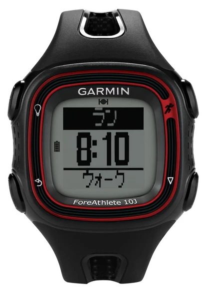 Garmin 010-01039-10 Garmin ForeAthlete 10 Black & Red Japonya Verion ürün görseli 1