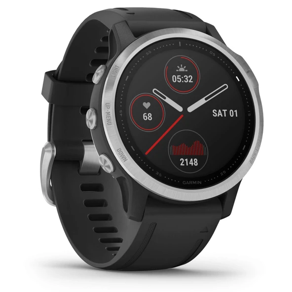 Bilekten kalp atış hızı ölçümüne sahip Garmin fenix 6 S GPS çoklu spor akıllı saati. Kondisyonunuz için su geçirmez koşu saati. ürün görseli 1