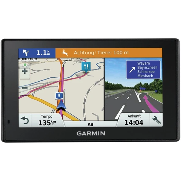 Kapasitif 6 inç cam ekrana sahip Garmin DriveSmart 60 LMT-D AB navigasyon cihazı, tüm Avrupa için haritalar ürün görseli 1