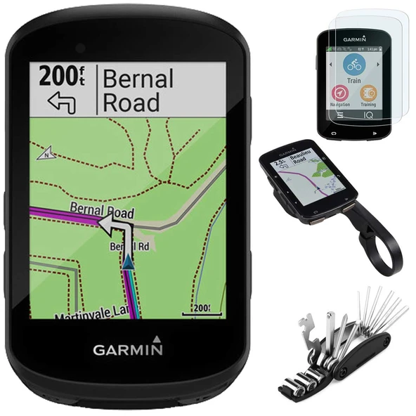Garmin Edge 530 GPS Bisiklet Bilgisayar ve Bisiklet Mount Sche ile Tempered Glass Ekran Koruyucu 2Pack ve 16-in-1 Bisiklet Aracı Kit (010-02060-00) ürün görseli 1
