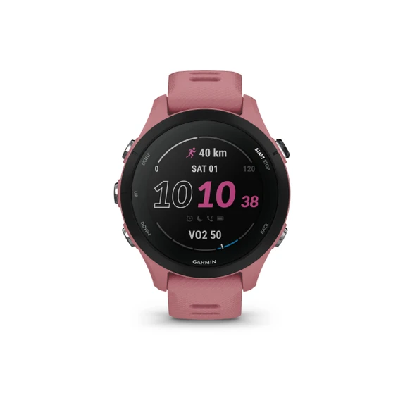 Garmin  Forerunner 255S - Egzersiz planları, koşu işlevleri ve ayrıntılı egzersiz analizi, 1,1" renkli ekran, 14 güne kadar pil ömrü, su geçirmez  ile GPS koşu saati ürün görseli 1